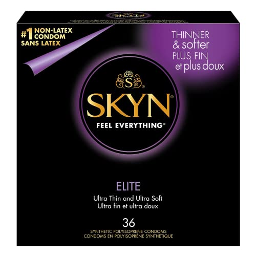 Skyn Elite - Ultra-Thin, Lubricated Latex-Free Condoms